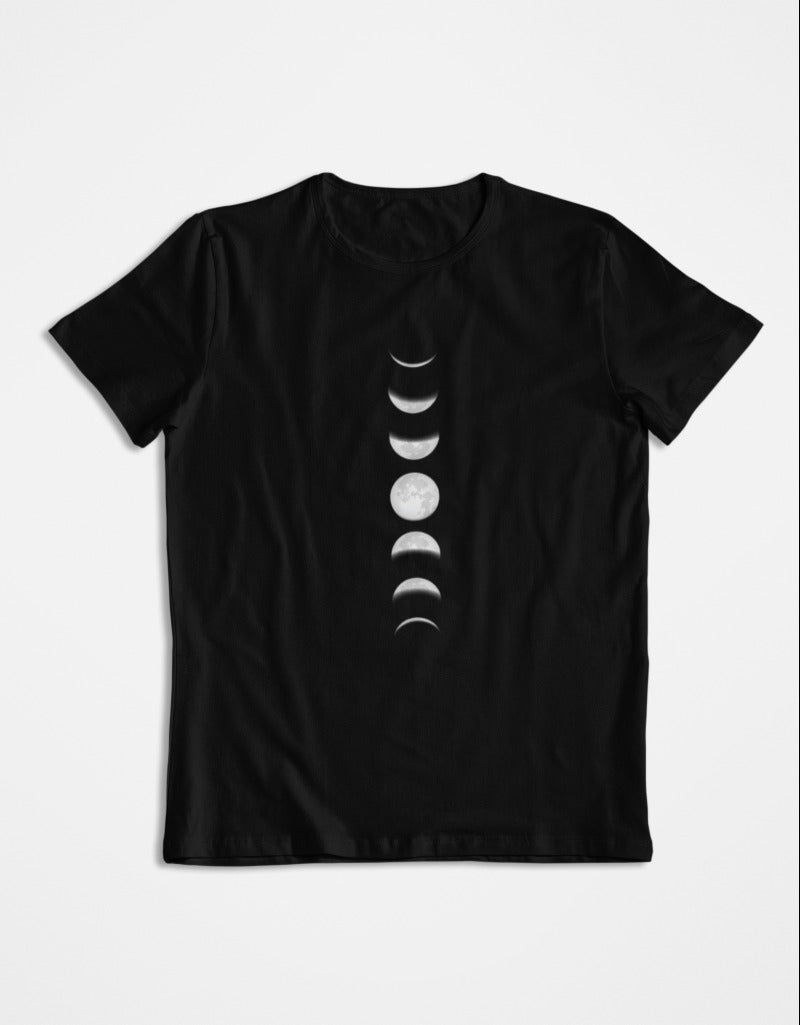 Moon Phases Universe | Unisex T-Shirt – bohoboxin