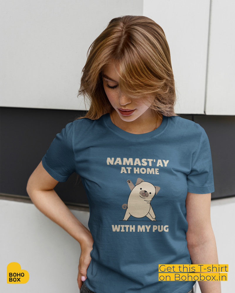 Namastay at home with your pugs.