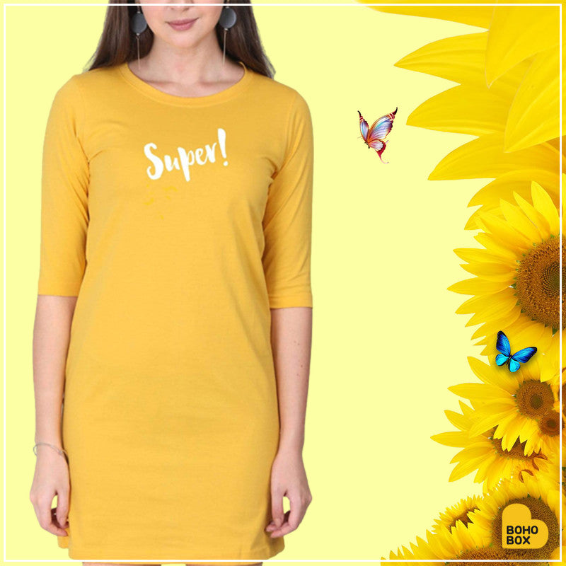 This t-shirt dress literally speaks for itself! - it's super comfortable and trendy