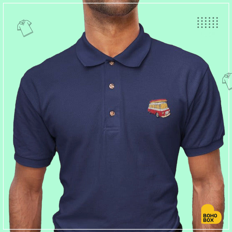 Traveller Bus Polo Tee - perfect for any outing or a casual day at the office