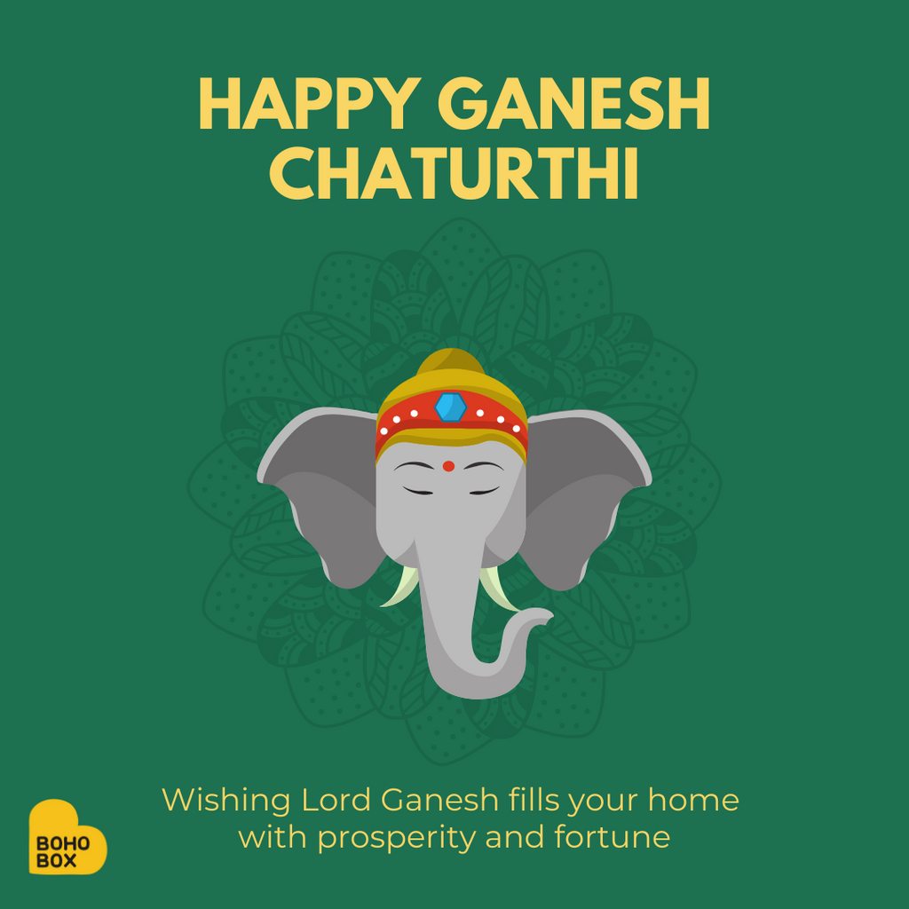We wish you a very happy Ganesh Chaturthi!