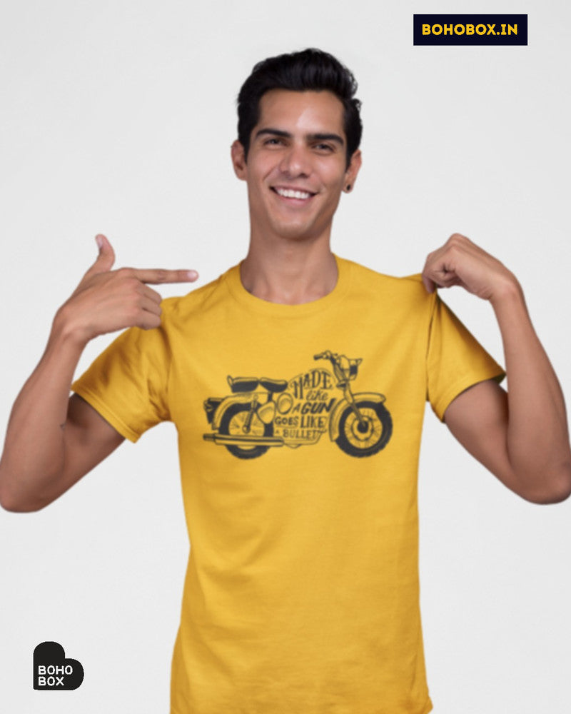 Made like a gun, goes like a bullet!