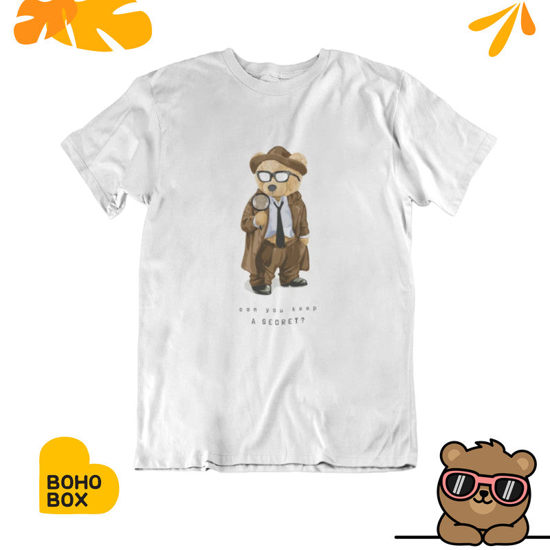 Buy these cuddly bear T-shirts only at Bohobox.