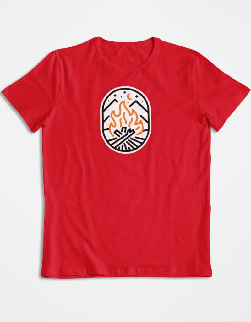 Camp Fire Travel| Unisex T-shirt