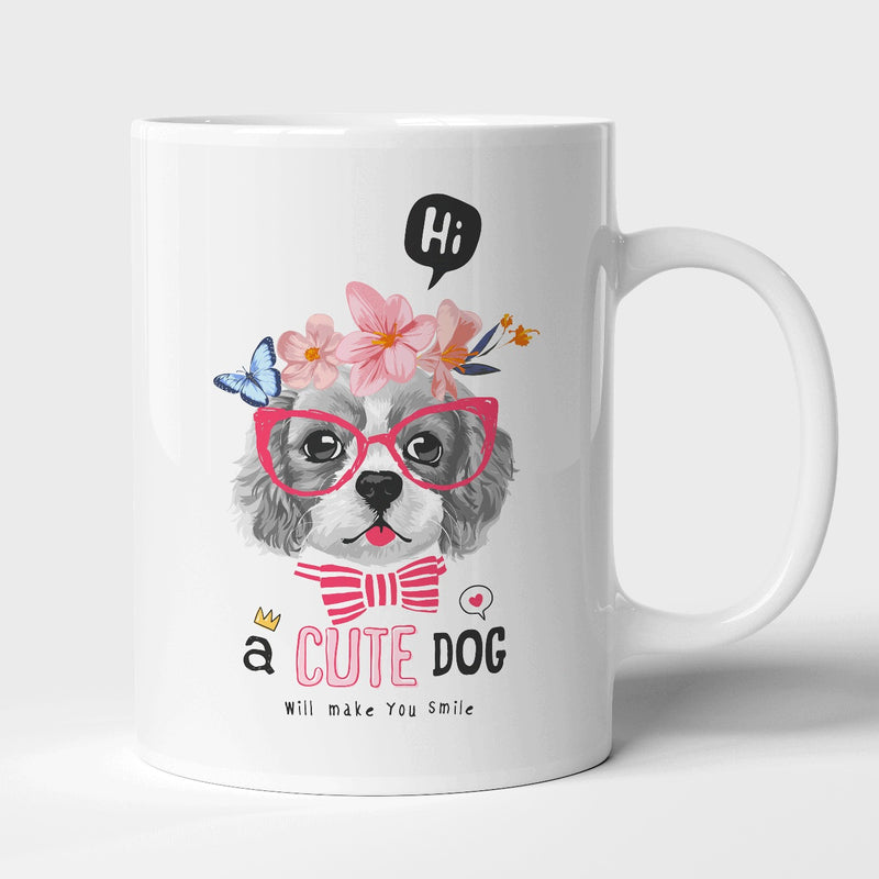 A cute dog will make you smile | Mug