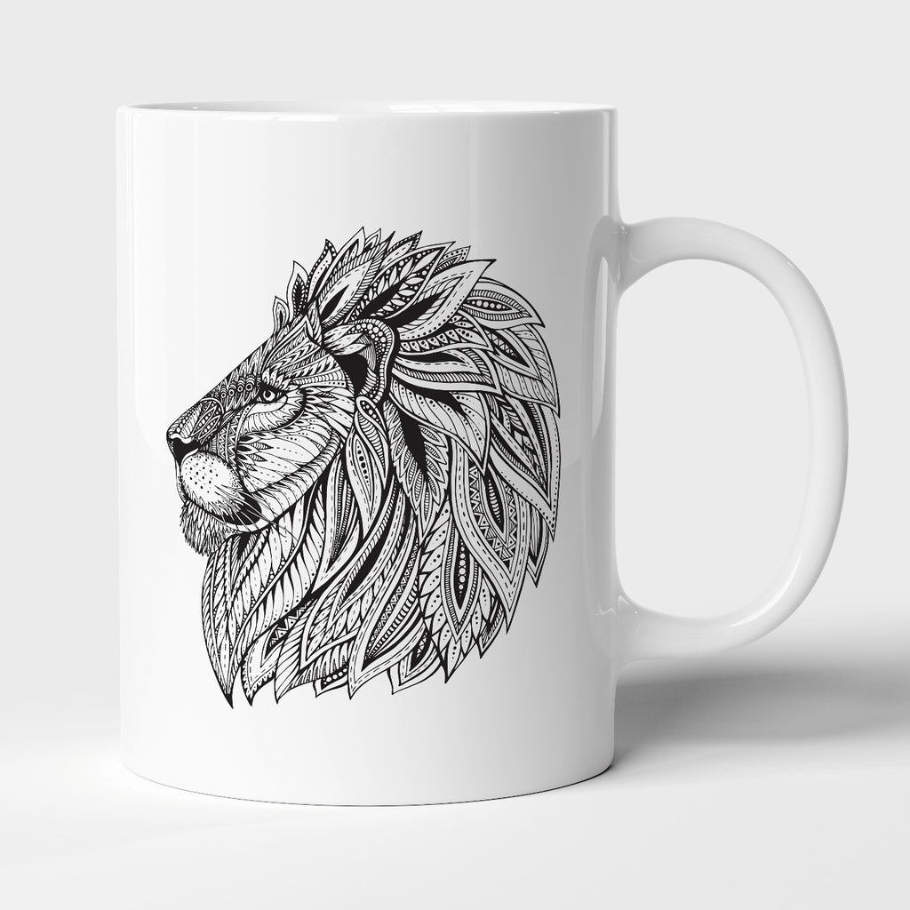 Lion face | Mug