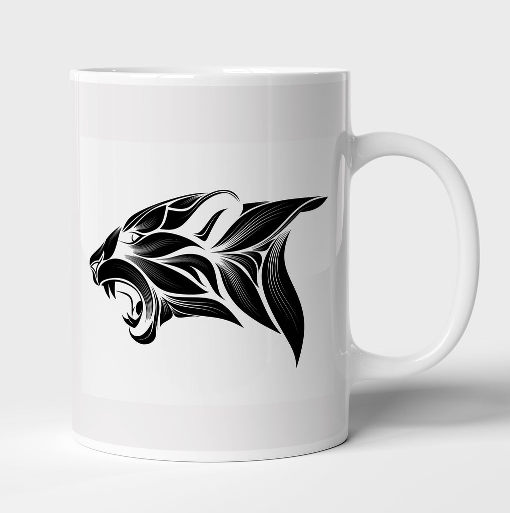 Stylized head tiger | Mug