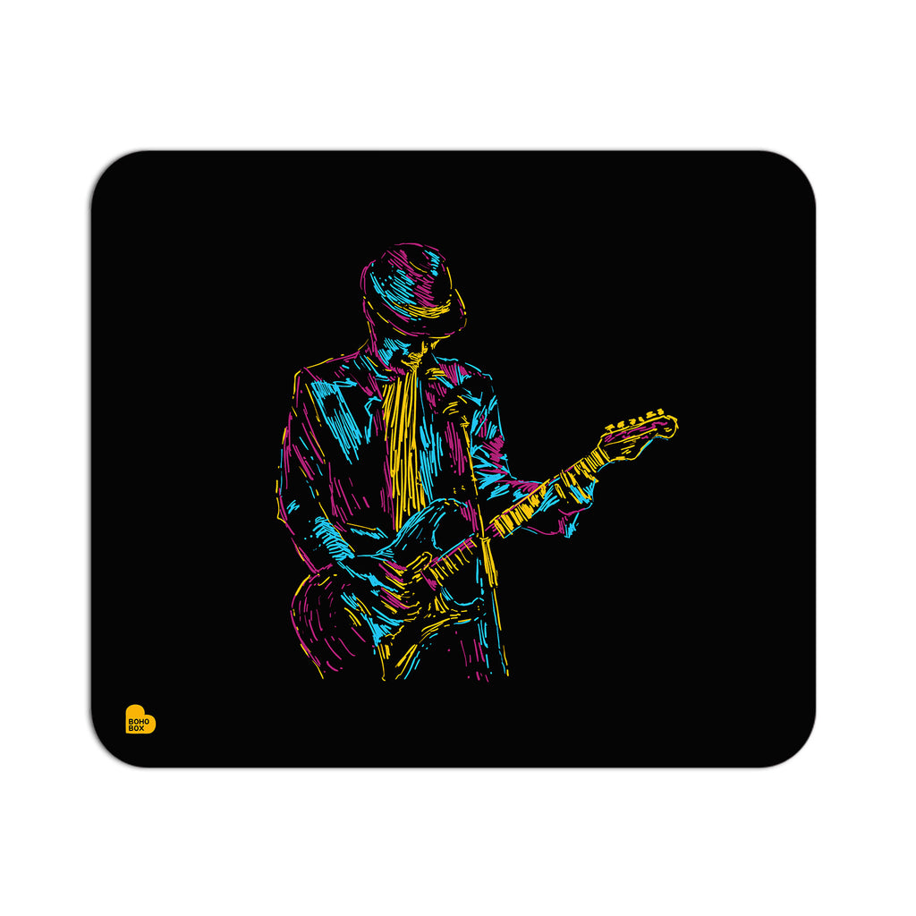 Man playing guitar | Mouse Pad