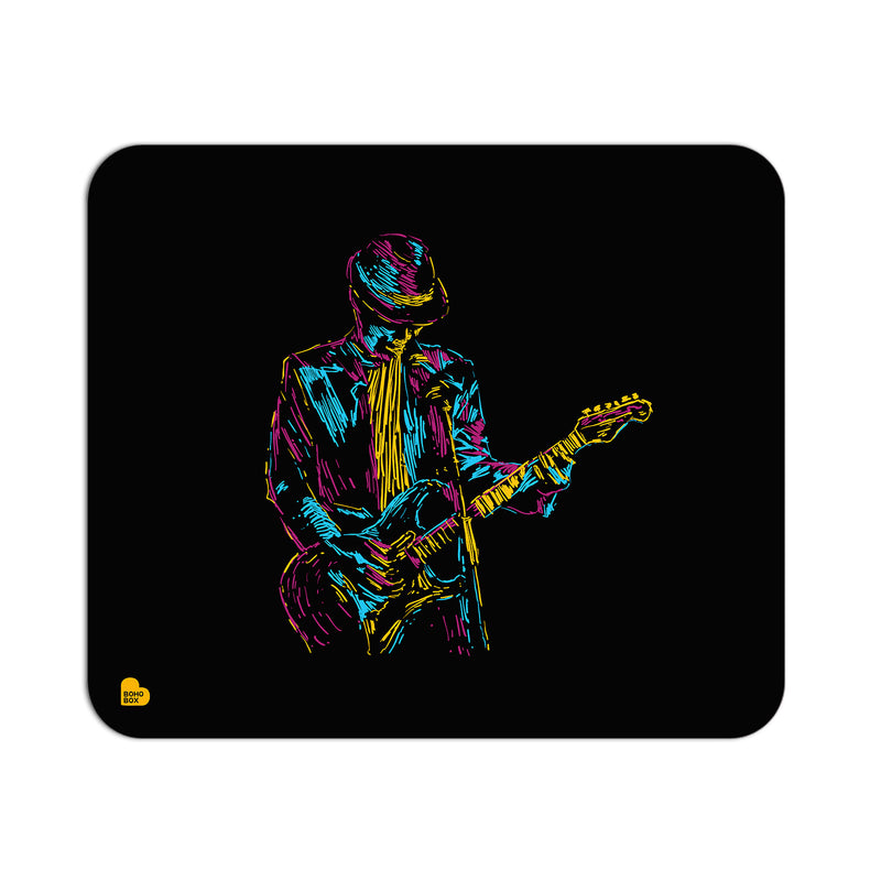 Man playing guitar | Mouse Pad