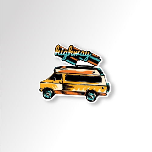 Highway Travel | Sticker