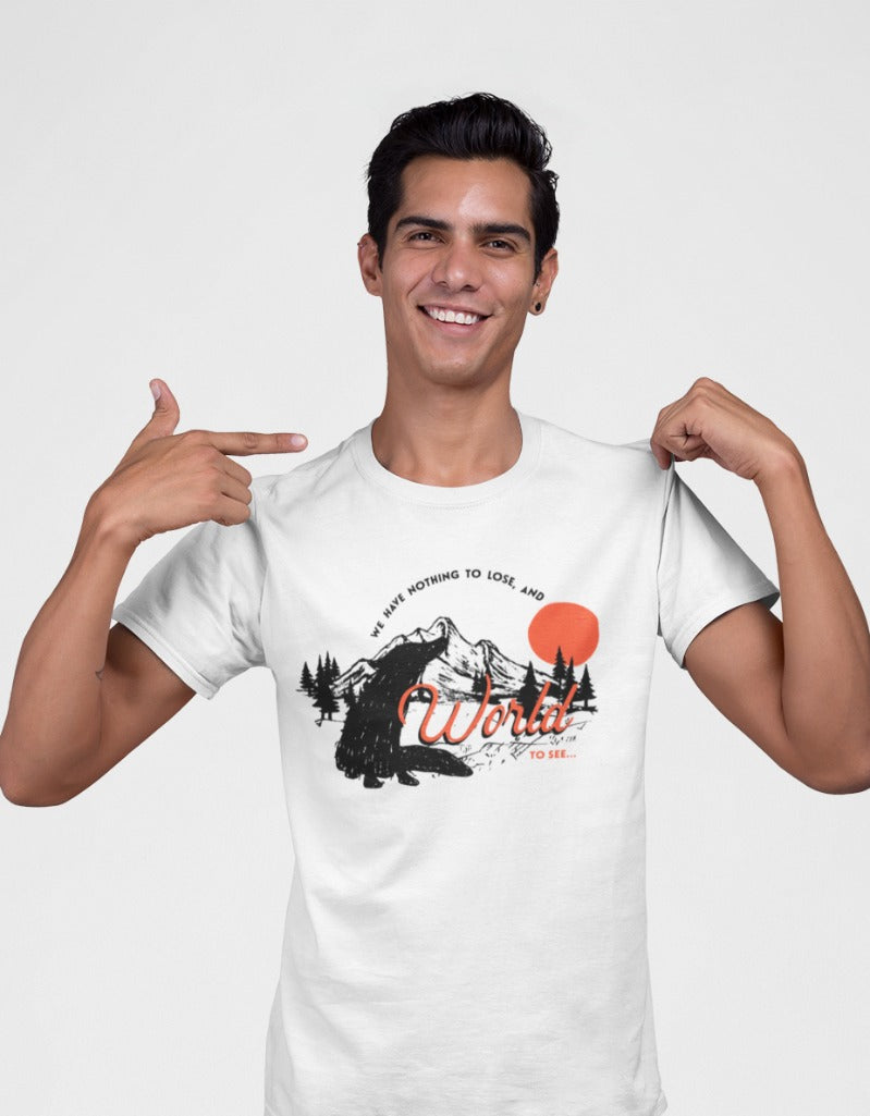 World To see Travel| Unisex T-shirt