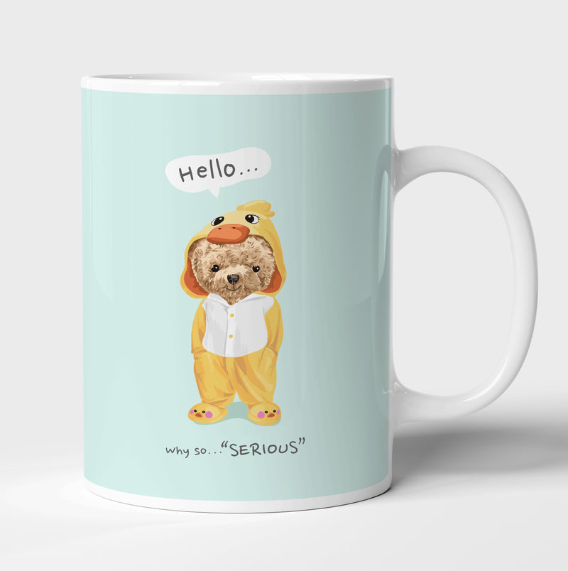 Hello why so serious | Mug