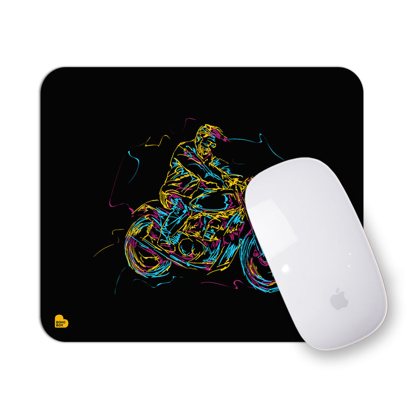 Biker | Mouse Pad