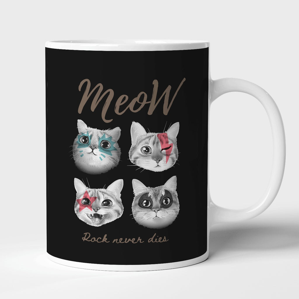 Meow Rock never dies | Mug