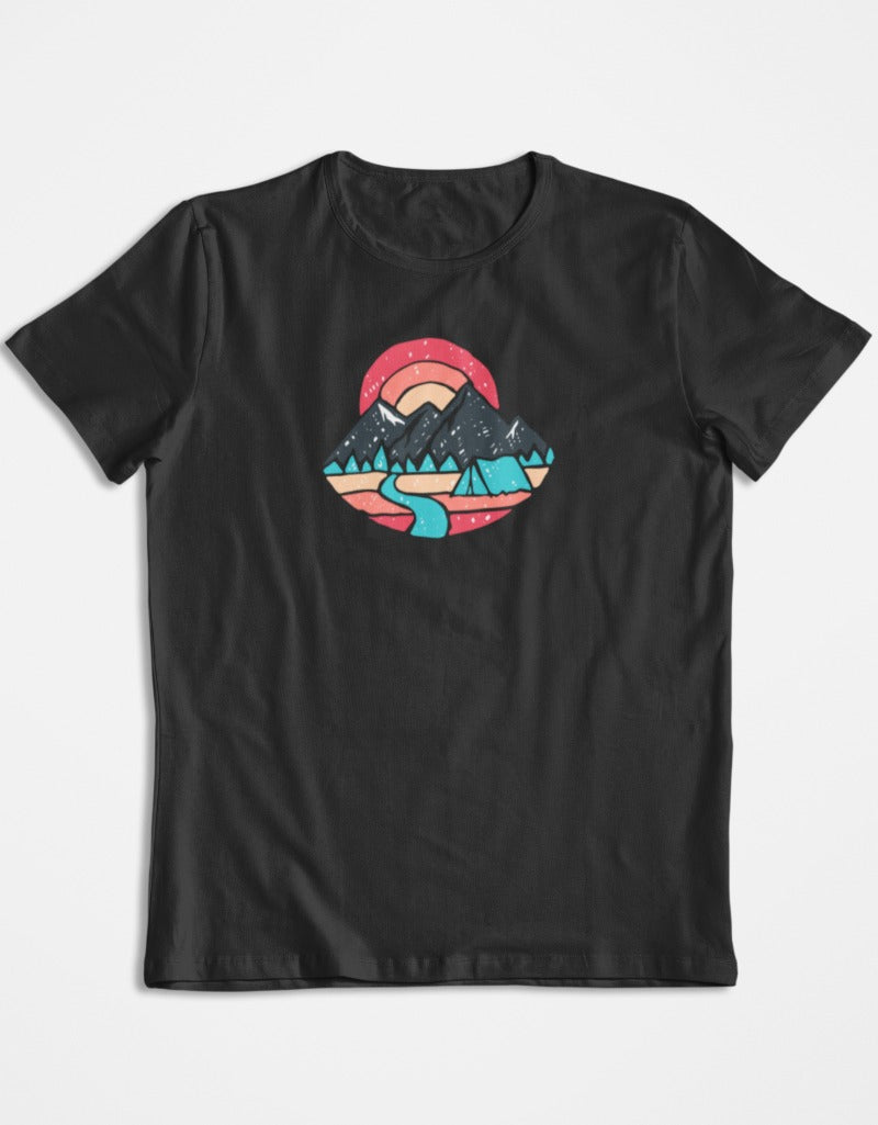 Colourful Mountains | Unisex T-shirt