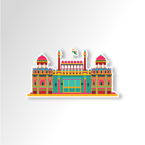 Lal Qila Travel | Sticker