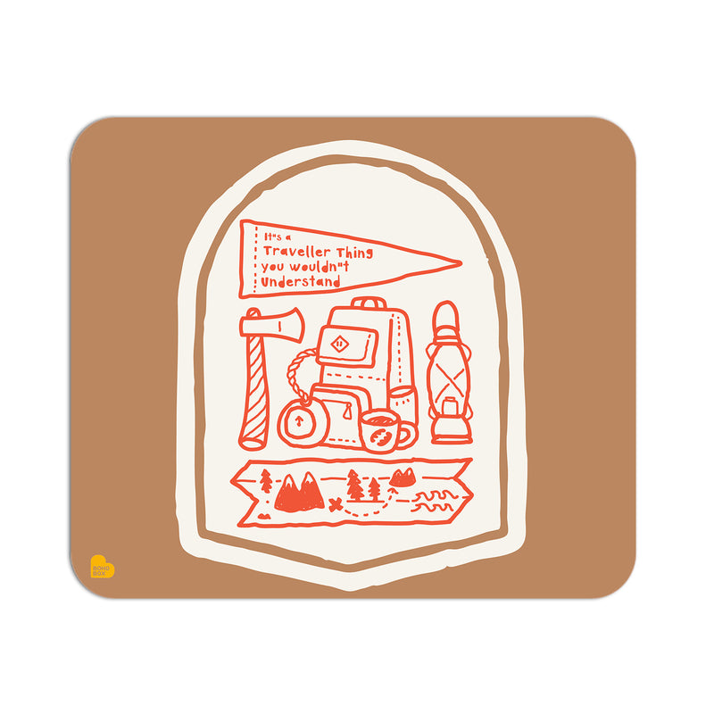 It's a Traveller thing | Mouse Pad