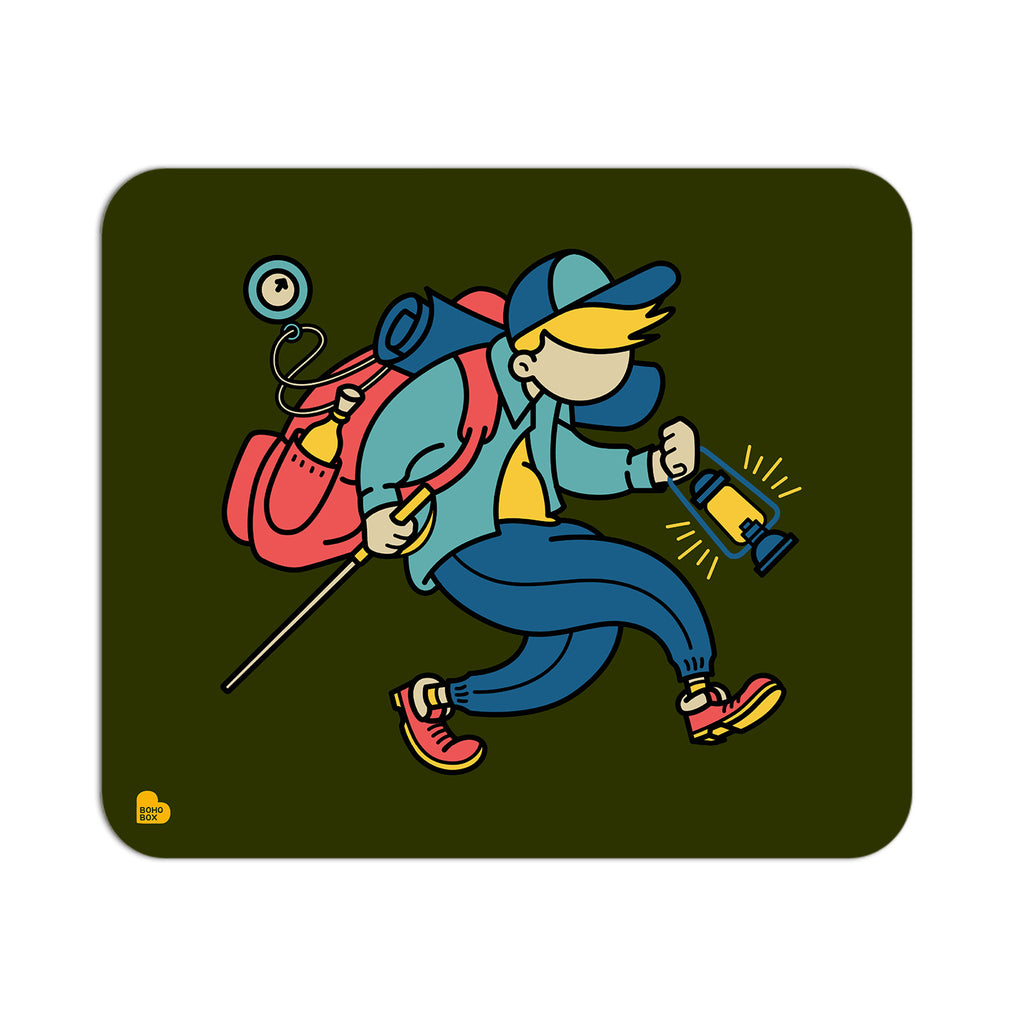Happy Hiker | Mouse Pad