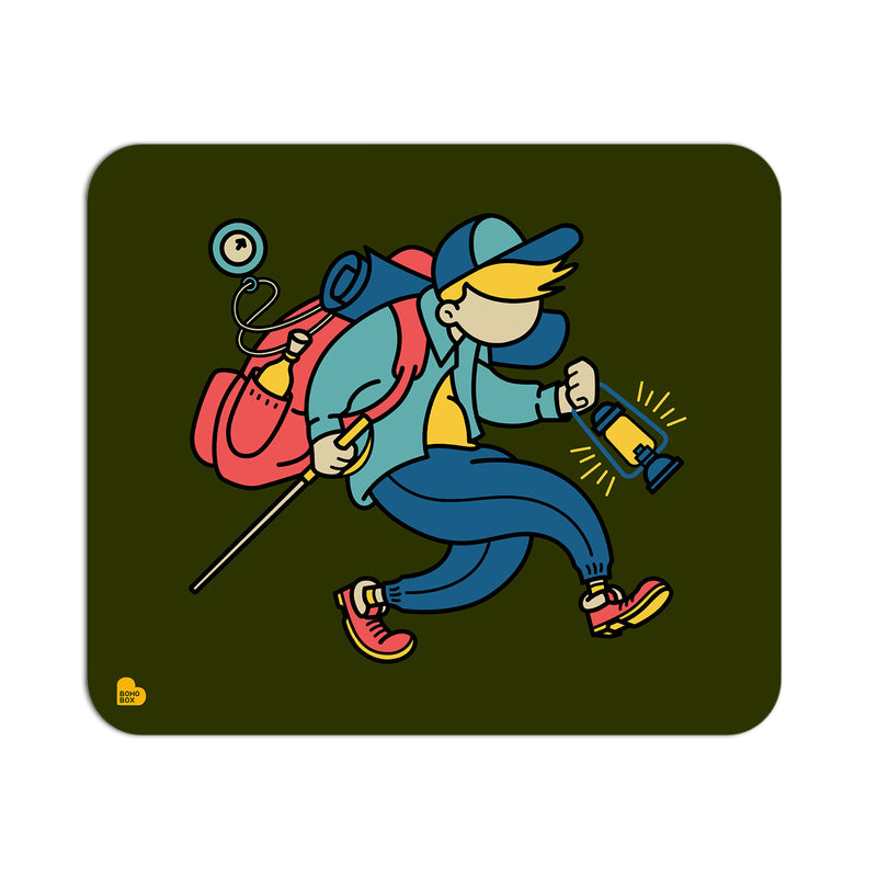 Happy Hiker | Mouse Pad