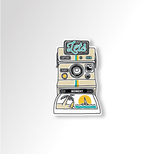 Lets Capture Every Moment | Sticker