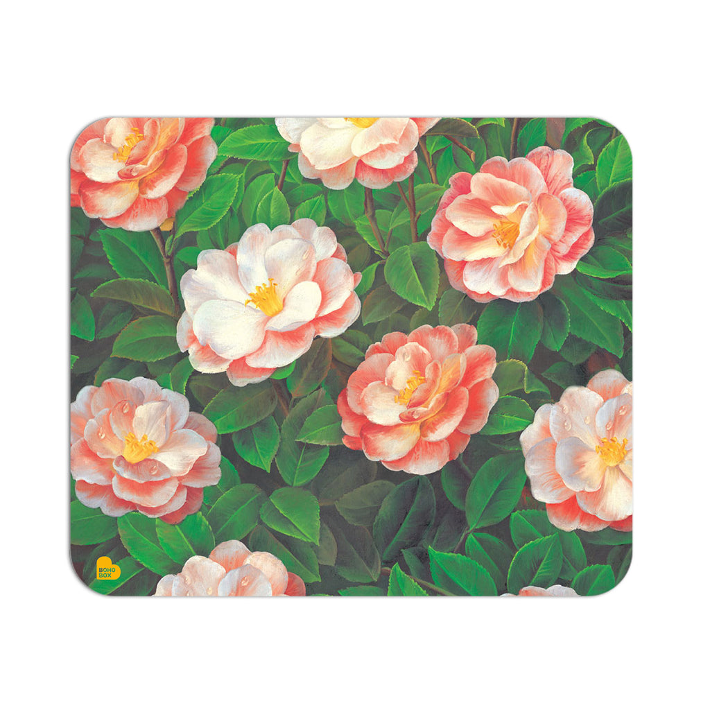 Pink Flowers  | Mouse Pad