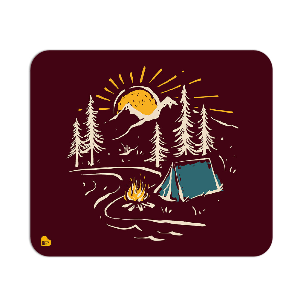 Let's the Adventure Begins | Mouse Pad