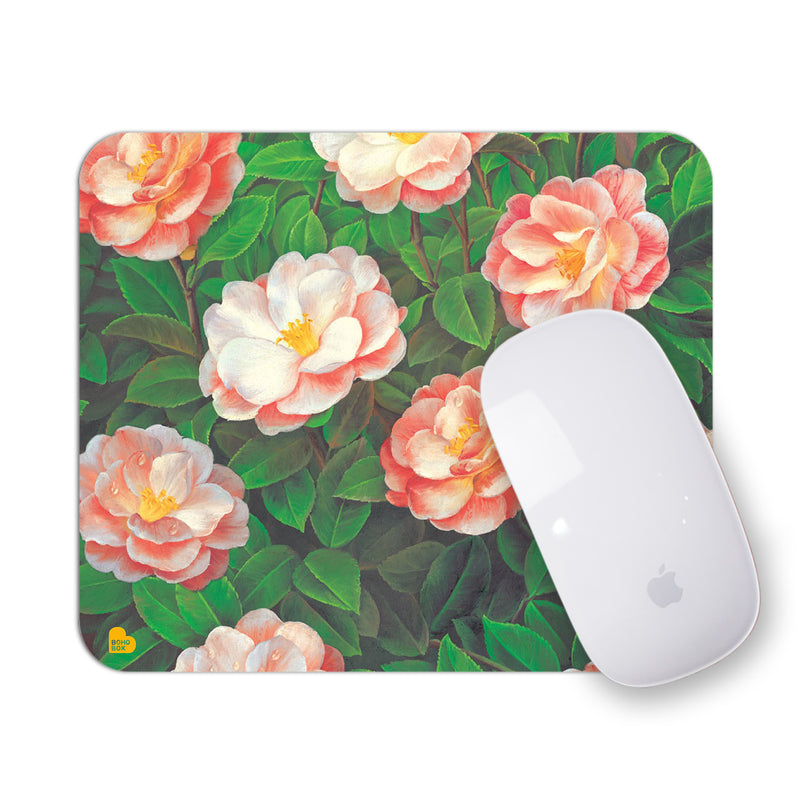 Pink Flowers  | Mouse Pad