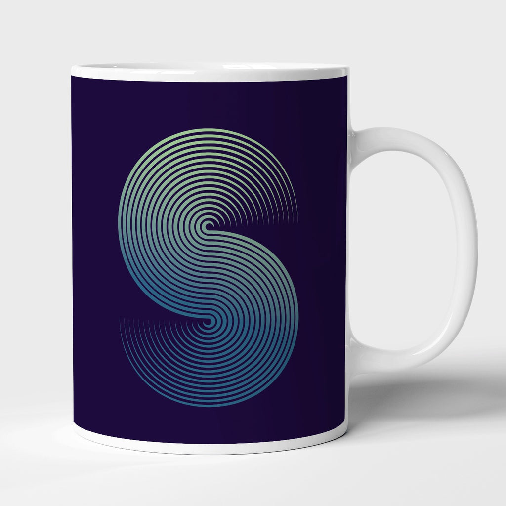 geometric gradient | Mug