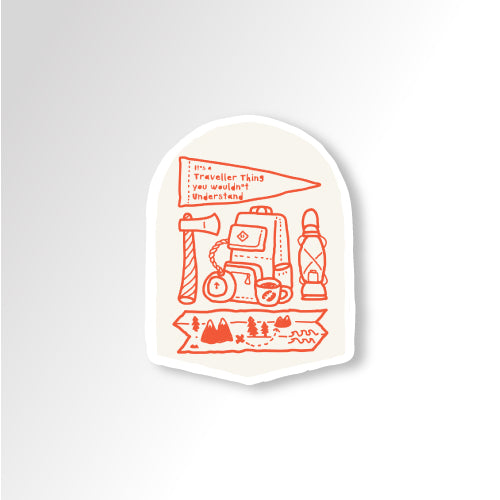 Traveller Stuff | Sticker