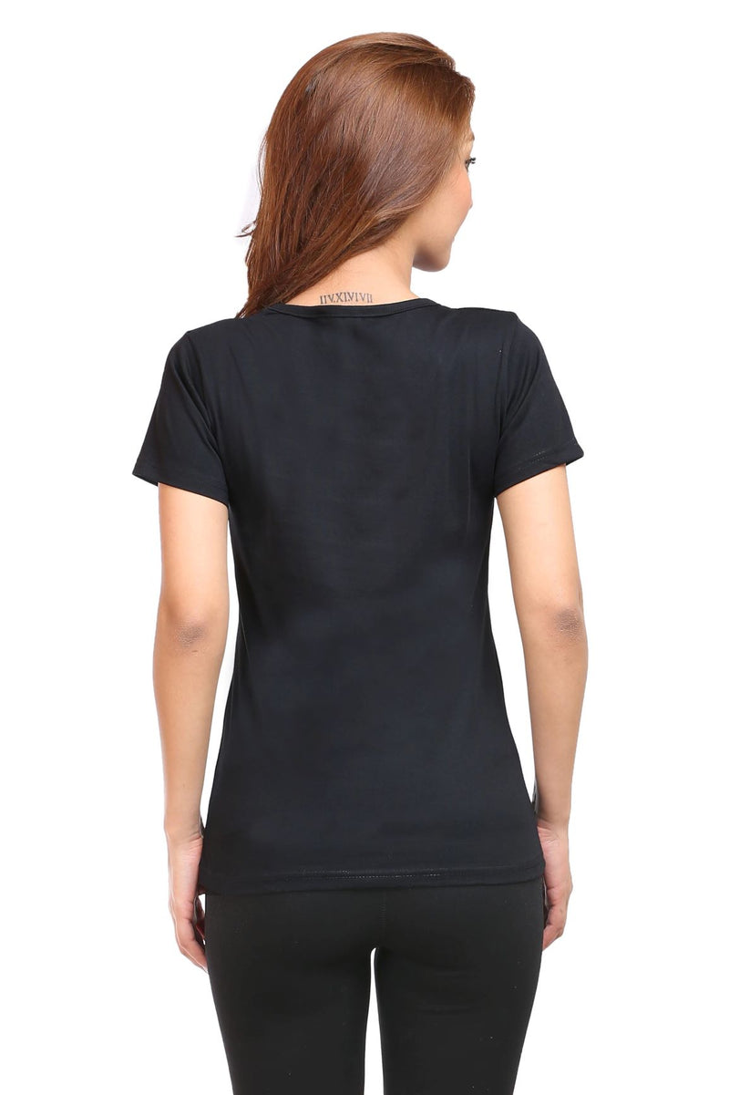 Solid Black | Women T-Shirt