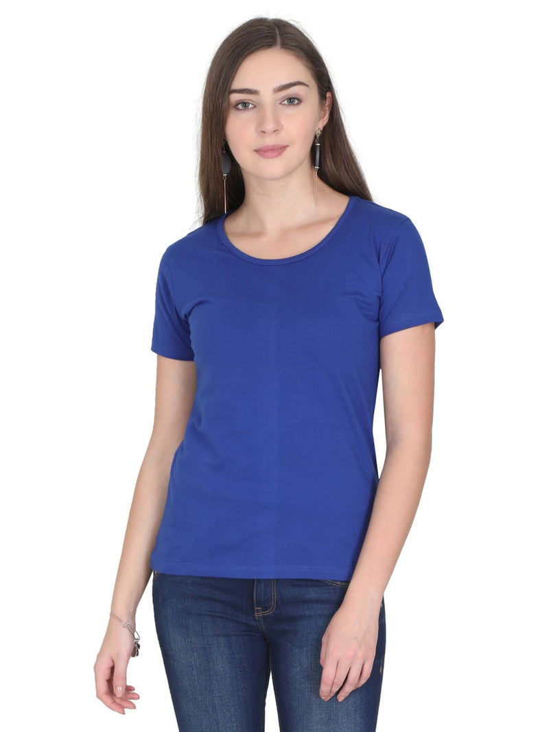Solid Royal Blue | Women T-Shirt