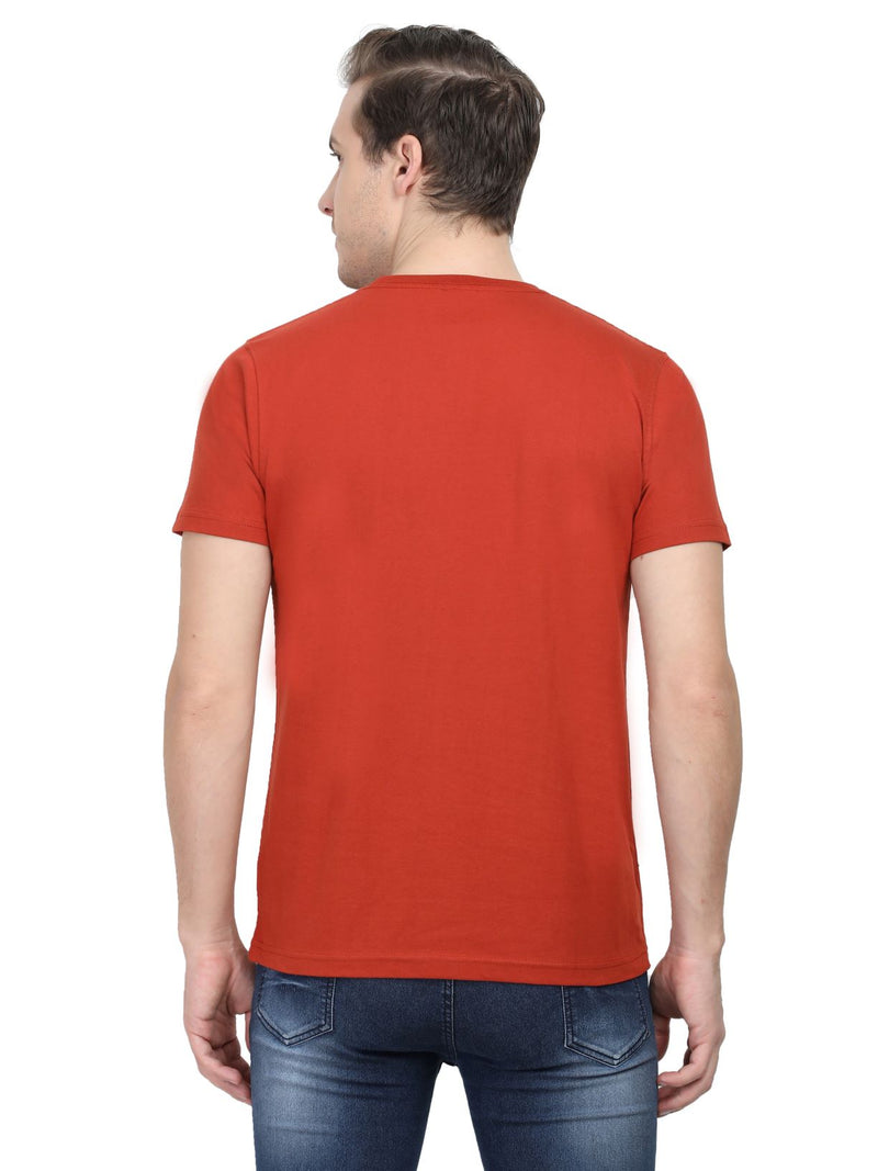 Solid Brick Red T-shirt
