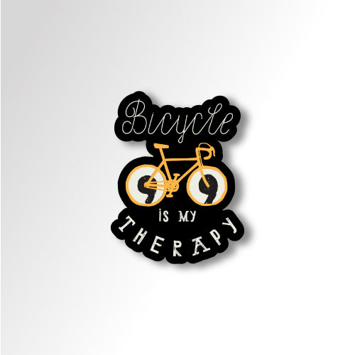 Bicycle is My Therapy| Sticker