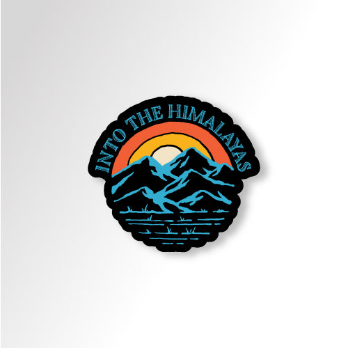 Into the Himalayas Travel | Sticker
