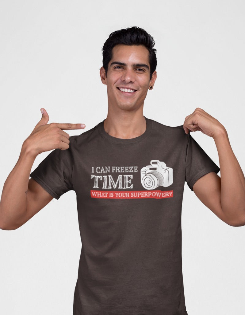 I can Freeze Time Photography | Unisex T-shirt