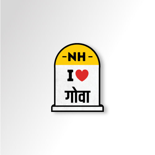 Copy of I love Goa/India Travel | Sticker