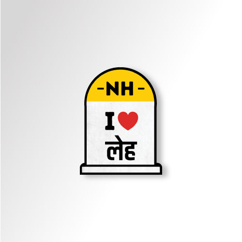 I love Leh/India Travel | Sticker