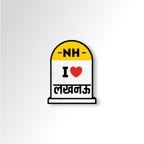 I love Lucknow/India Travel | Sticker