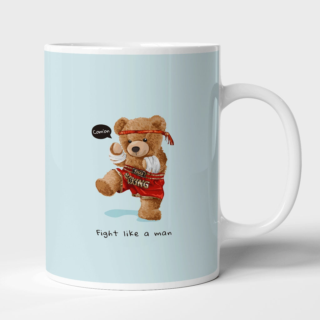 Fight like a man | Mug