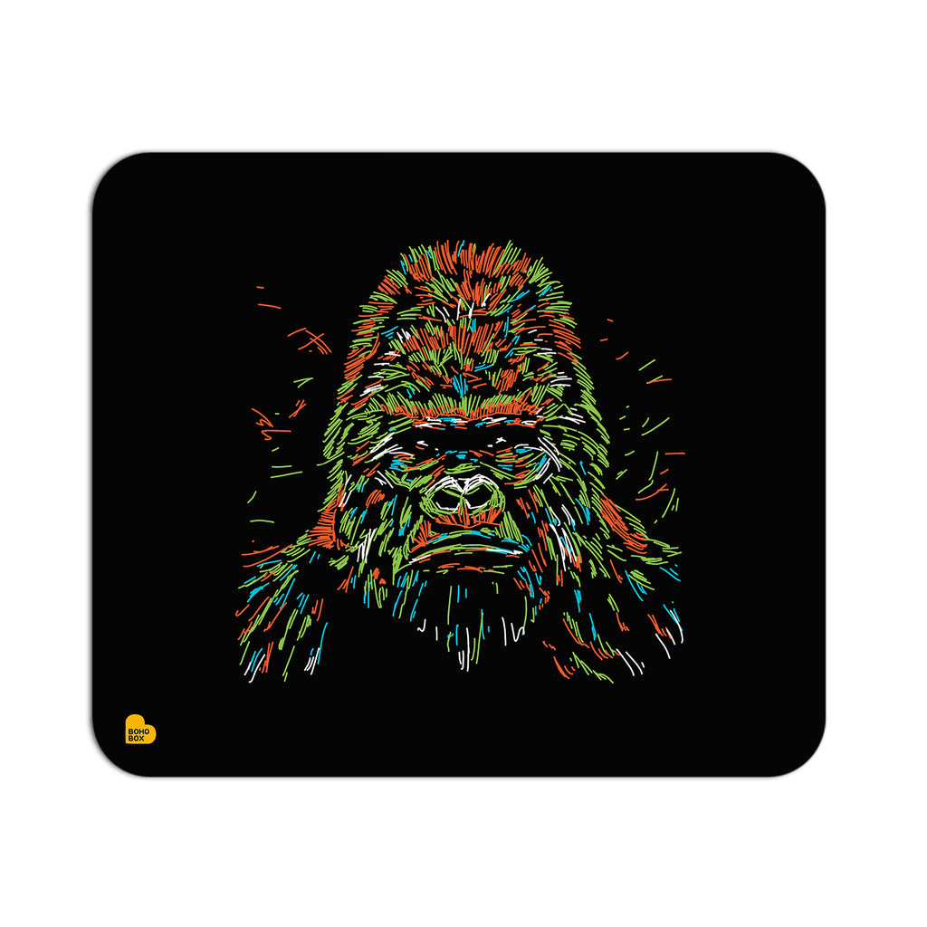 Colorful Gorilla  | Mouse Pad