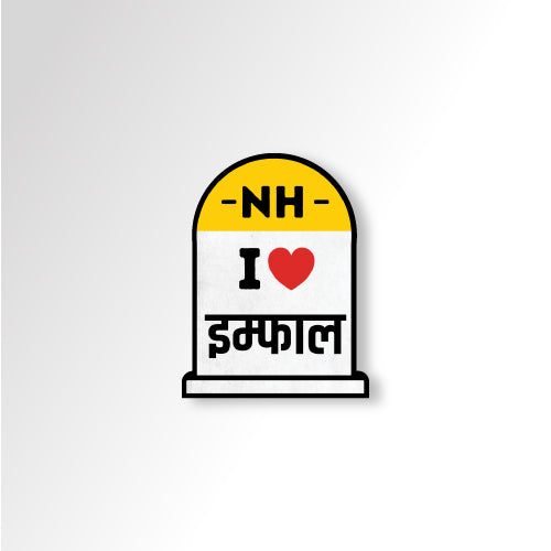 I love Imphal/India Travel | Sticker