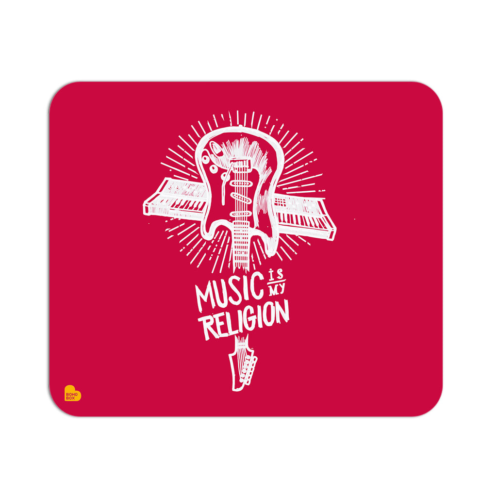 Music is my religion  | Mouse Pad