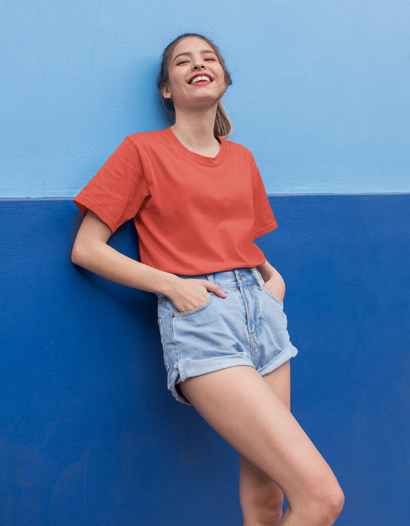 Plain Brick Red |Unisex T-Shirt