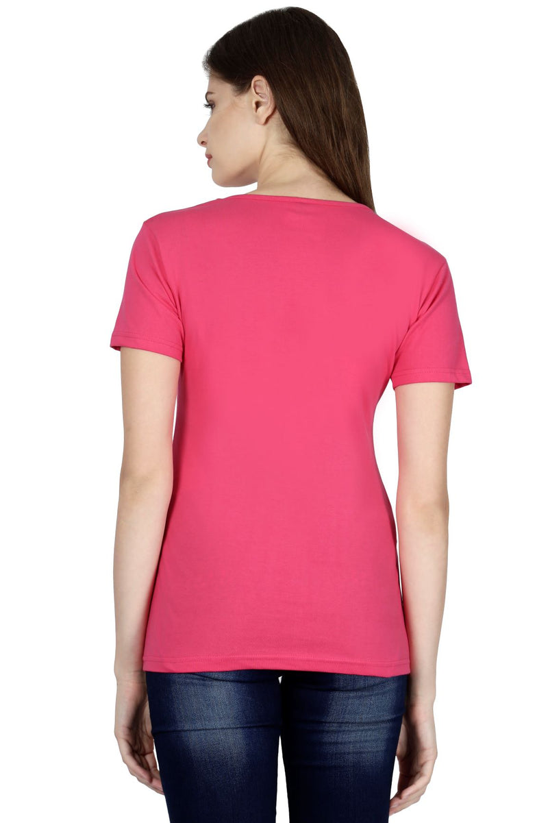 Solid Pink | Women T-Shirt