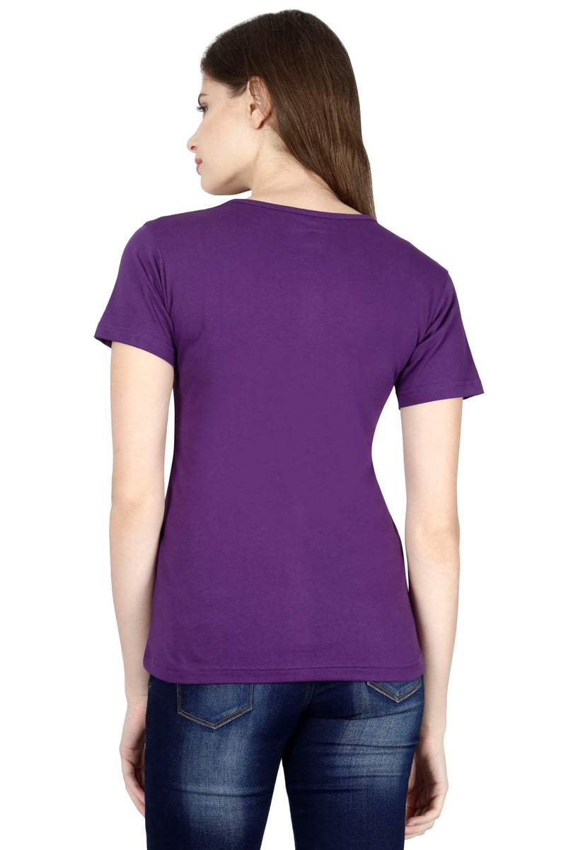 Solid Purple | Women T-Shirt