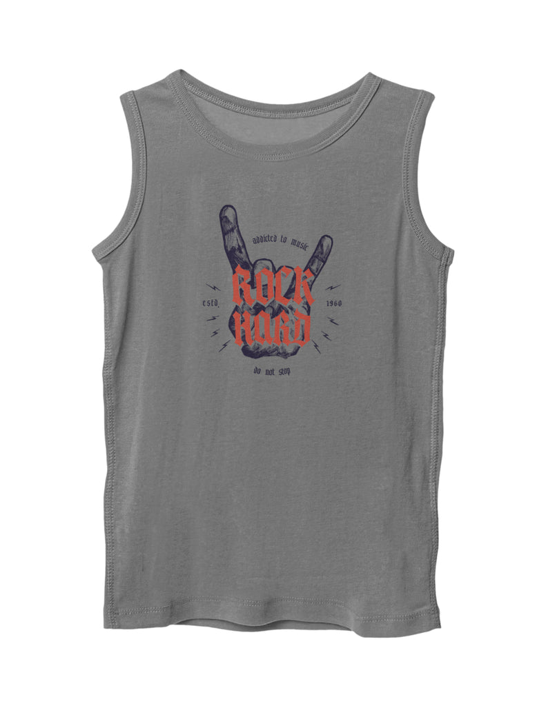 Rock Hard | Men's Gym Vest Sleeveless