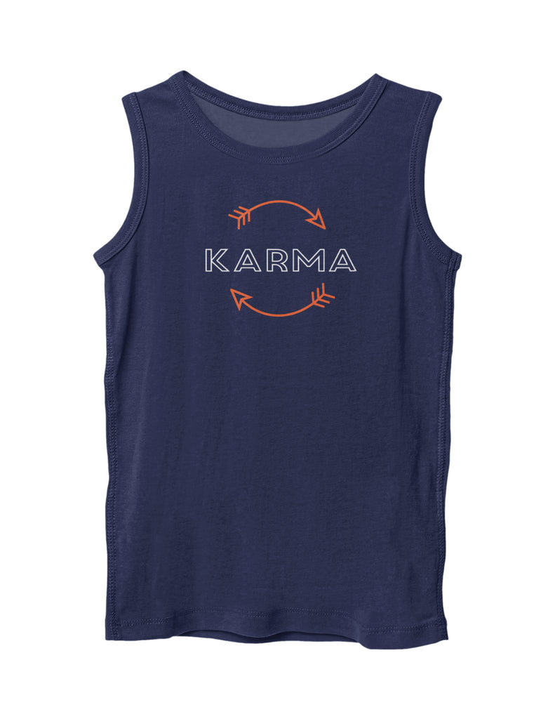 Karma | Men's Gym Vest Sleeveless