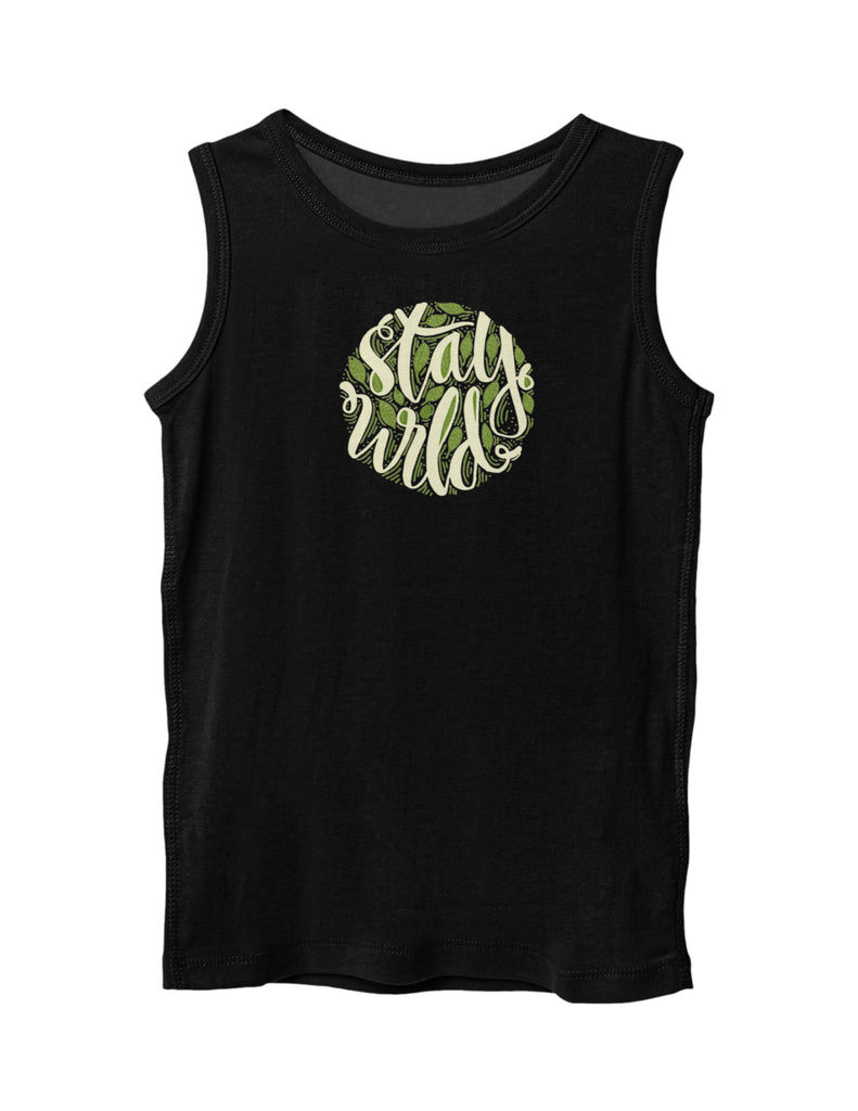 Stay Wild | Men's Gym Vest Sleeveless