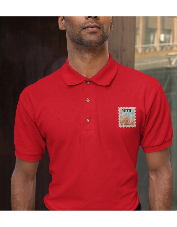 Bharat/India Taj Mahal Travel | Polo T-Shirts
