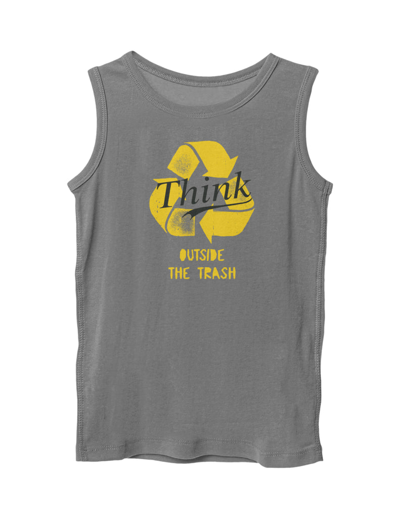 Think Outside the Trash | Men's Gym Vest Sleeveless
